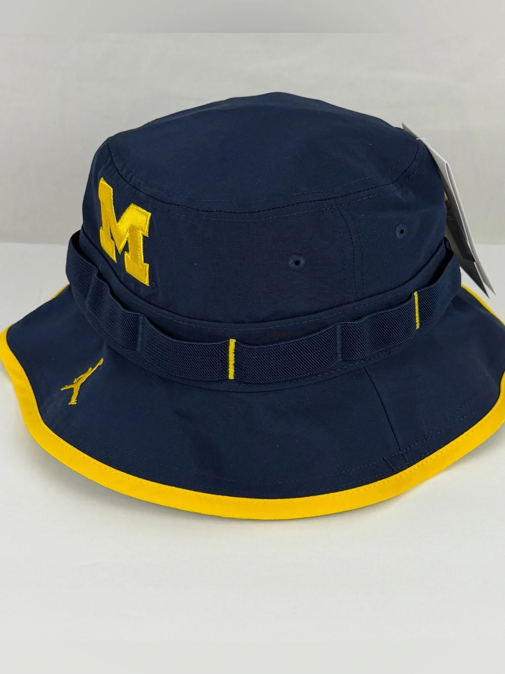 Michigan Wolverines Air Jordan On-Field Blue Bucket Boonie Hat Cap Men's Small
